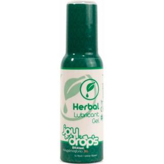 JoyDrops Herbal - bőrápoló, vízbázisú síkosító gél (100 ml)