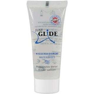 Just Glide Waterbased - vízbázisú síkosító (20 ml)