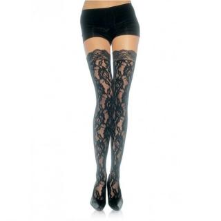 Leg Avenue 729762 - szexi harisnya (fekete)