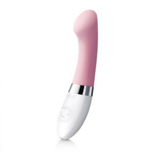 Lelo Gigi 2 - szilikon, akkus, vízálló G-pont vibrátor - 16,5 cm (rózsaszín)