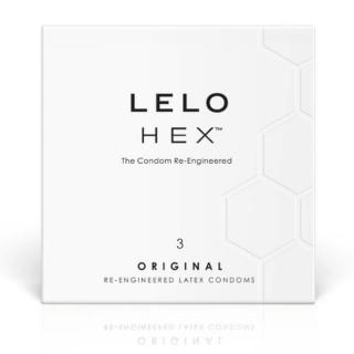 Lelo Hex Original - luxus óvszer (3 db)