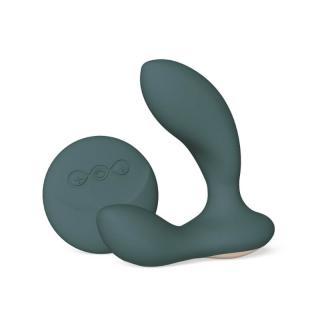 Lelo Hugo 2 Remote - szilikon, akkus, távirányítós, vízálló prosztata vibrátor - 10,7 cm (zöld)