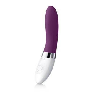 Lelo Liv 2 - szilikon, akkus, vízálló, hajlított vibrátor - 17,4 cm (lila)