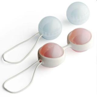 Lelo Luna Beads - szilikon, prémium, vízálló gésagolyó - 7,3 cm - 2 x 2 db (mini)