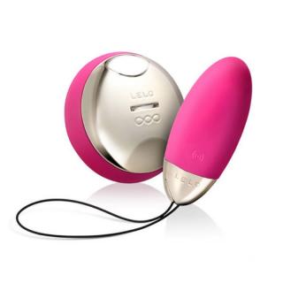 Lelo Lyla 2 - szilikon, akkus, távirányítós, vízálló vibrációs tojás - 8 cm (rózsaszín)