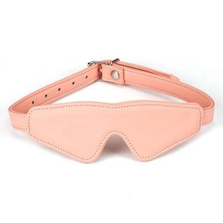 Liebe Seele Pink Organosilicon Blindfold - fém szemmaszk (rózsaszín)
