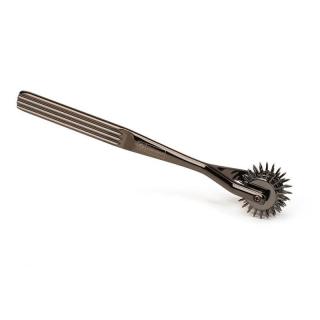 Liebe Seele Three-Row Wartenberg Pinwheel - fém BDSM kiegészítő (füstszínű)