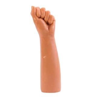 Lovetoy King Size Realistic Bitch Fist - vízálló, élethű öklöző dildó - 30,5 cm (testszínű)