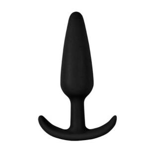 Lovetoy Lure Me Classic Anal Plug L - szilikon, vízálló anál dildó - 12,5 cm (fekete)