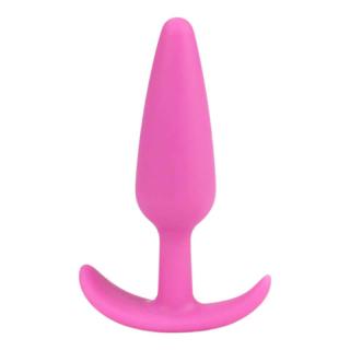 Lovetoy Lure Me Classic Anal Plug S - szilikon, vízálló anál dildó - 10 cm (rózsaszín)