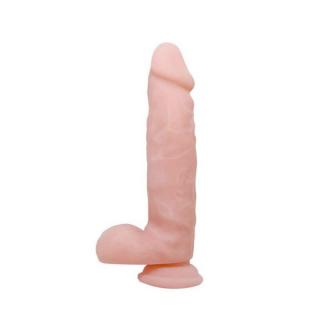 LyBaile 8.2" Realistic Dildo - letapasztható, herés, élethű dildó - 21 cm (testszínű)