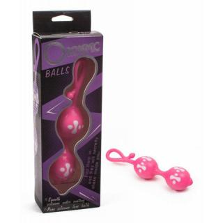 LyBaile Orgasmic Balls - vízálló gésagolyó - 15,5 cm (rózsaszín)