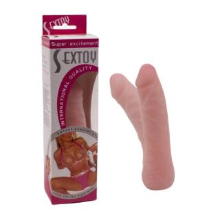 LyBaile Sextoy - vízálló, élethű dildó - 16 cm (testszínű)