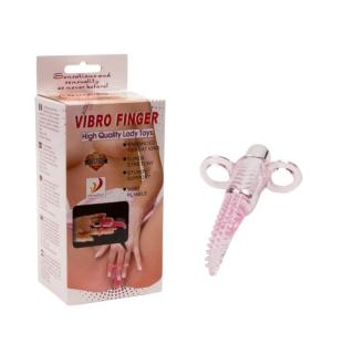 LyBaile Vibro Finger - ujjvibrátor - 10 cm (rózsaszín)