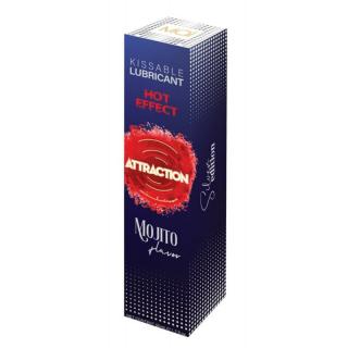 Mai Attraction Lubricant Attraction Heat - melegítős, vízbázisú síkosító - mojito (50 ml)