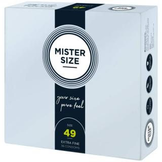 Mister Size egyedi méretű óvszer - 49 mm (36 db)