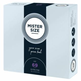 Mister Size egyedi méretű óvszer - 69 mm (36 db)