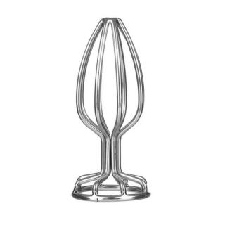 Mistress Stainless Anal Plug S - fém, vízálló anál dildó - 7 cm (ezüst)