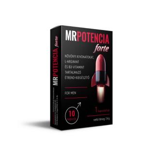 Mr. Potencia Forte - potencianövelő, étrend kiegészítő tabletta férfiaknak (10 db)