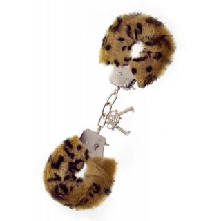 Nmc Love Cuffs Leopard Plush - plüss bilincs (leopárd)