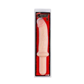 Nmc Rogue 9" Dong With Handle - vízálló dildó - 23 cm (testszínű)