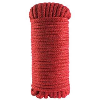 Nmc Sex Extra Silky Bondage Rope - pamut kötöző - 1000 cm (piros)