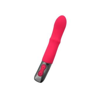 Nmc Titanz 7" Silicone Rechargeable Vibrator - szilikon, akkus, vízálló G-pont vibrátor - 20 cm (rózsaszín)
