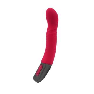 Nmc Titanz 8" Silicone Rechargeable Vibrator - szilikon, akkus, forgófejes, vízálló G-pont vibrátor - 20,3 cm (rózsaszín)