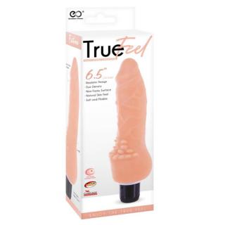 Nmc True Feel TPR Vibrator 6.5" III - élethű vibrátor  - 16,5 cm (testszínű)