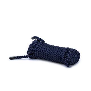 NS Novelties Bondage Couture Rope - poliészter kötöző - 762 cm (sötétkék)