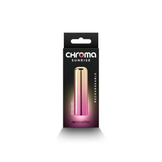 NS Novelties Chroma Sunrise - akkus, vízálló, mini rúdvibrátor - 6,8 cm (többszínű)
