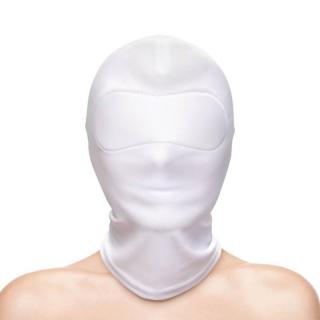 NS Novelties Fetish  Fashion Closed Hood - nylon maszk (fehér)