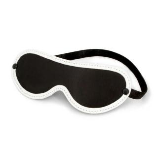 NS Novelties Glo Bondage Blindfold - maszk (fekete)