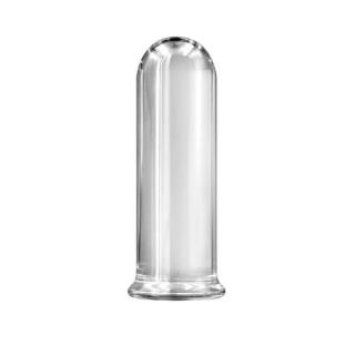 NS Novelties Renegade Glass Rook - vízálló, üveg anál dildó - 15,2 cm (átlátszó)