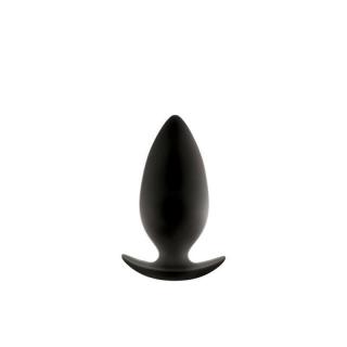 NS Novelties Renegade Spades Large - szilikon, vízálló anál dildó - 10 cm (fekete)