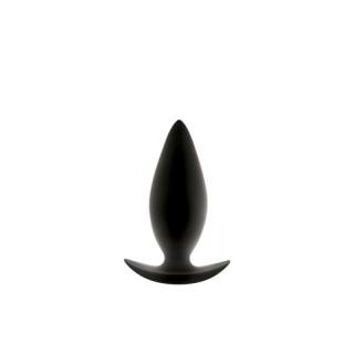 NS Novelties Renegade Spades Medium - szilikon, vízálló anál dildó - 10 cm (fekete)