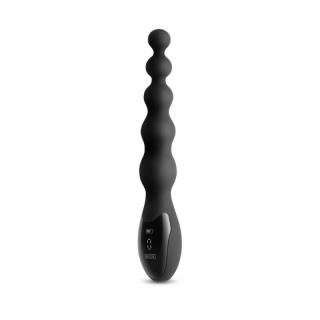 NS Novelties Renegade Virtua - szilikon, akkus, vízálló anál vibrátor - 23,9 cm (fekete)
