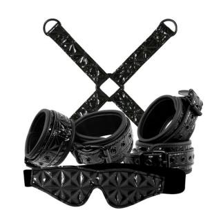 NS Novelties Sinful Bondage Kit - BDSM szett (fekete)