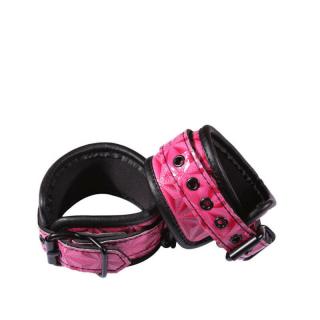 NS Novelties Sinful Wrist Cuffs - kötöző (rózsaszín)