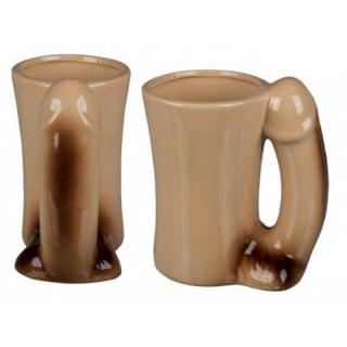 Out Of The Blue Ceramic Mug Penis - pénisz formájú bögre (testszínű)