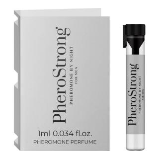 PheroStrong Pheromone By Night For Men - feromon parfüm, nőkre ható (1 ml)