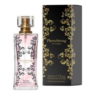 PheroStrong Pheromone For Women - feromon parfüm, férfiakra ható (50 ml)
