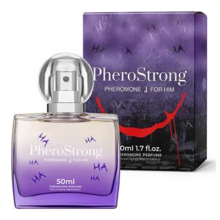PheroStrong Pheromone J For Him - feromon parfüm, nőkre ható (50 ml)