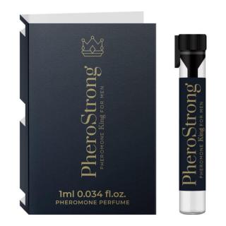 PheroStrong Pheromone King For Men - feromon parfüm, nőkre ható (1 ml)