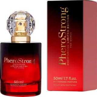 PheroStrong Pheromone Limited Edition For Women - feromon parfüm, férfiakra ható (50 ml)