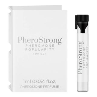 PheroStrong Pheromone Popularity For Men - feromon parfüm, nőkre ható (1 ml)