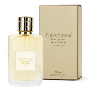 PheroStrong Pheromone Your Choice For Women - feromon parfüm, férfiakra ható (50 ml)