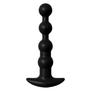 Pipedream Anal Fantasy Elite Collection Rechargeable Anal Beads - szilikon, akkus, vízálló anál vibrátor - 17 cm (fekete)