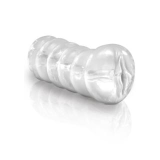 Pipedream Extreme Toyz Clear-Leader Snatch - vízálló vagina maszturbátor (átlátszó)