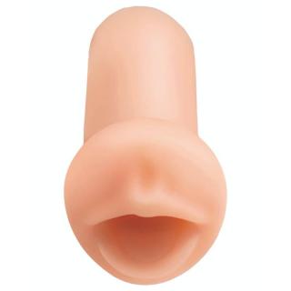 Pipedream Extreme Toyz Coed Cocksucker - vízálló, élethű száj maszturbátor (testszínű)